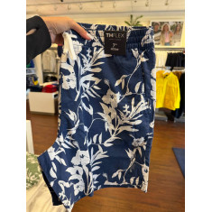 bermuda de algodão e linho 7” 3