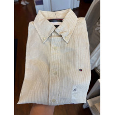 camisa manga longa regular fit linho e algodão 1