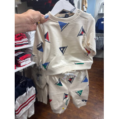 Conjunto moletom e calça sem fleece 2