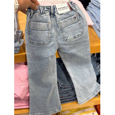 calça jeans pull on Flare 2