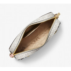 Michael Kors - Jet Set Large Logo Crossbody Bag - Powder Blush