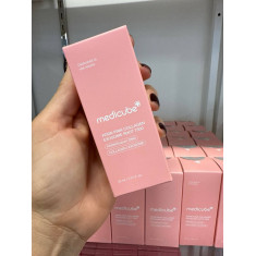 O Medicube PDRN Pink Collagen Exosome Shot 7500 é um sérum intensivo que serve para regenerar e firmar a pele, reduzir rugas e l