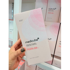 MEDICUBE PDRN PINK COLLAGEN TONING GEL TONER PAD - é um disco tônico que serve para hidratar e acalmar a pele, melhorar firmeza