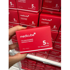 O Medicube TXA Niacinamide Capsule Cream é um creme facial que serve para uniformizar o tom da pele e reduzir manchas, controlar