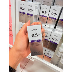 ANUA RETINOL 0.3 + é um sérum que serve para reduzir linhas finas e sinais de envelhecimento, estimular a renovação celular, mel