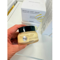 COSRX - PROPOLIS LIGHT CREAM - propolis, honey, royal jelly extract INDICADO PARA DIMINUIR AS LINHAS FINAS, HIDRATAR, e ILUMINAR