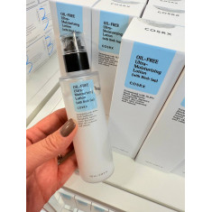 COSRX - OIL-FREE - Ultra-Moisturizing Lotion - é um hidratante leve e sem óleo, desenvolvido para hidratar e acalmar a pele, par