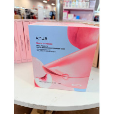 ANUA - PEACH 70 + NIACIN BRIGHTENING COLLAGEN MASK - Mascara facial que combina água de pêssego, niacinamida e colágeno para aju