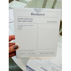 BIODANCE - HYDRO CERA-NOL REAL DEEP MASK - Mascara facial excelente para hidratar profundamente, nutrir e reparar a barreira da
