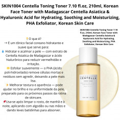 SKIN1004 Centella Toning Toner 7.10 fl.oz, 210ml, Korean Face Toner with Madagascar Centella Asiatica & Hyaluronic Acid for Hydr