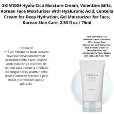 SKIN1004 Hyalu-Cica Moisture Cream, Valentine Gifts, Korean Face Moisturizer with Hyaluronic Acid, Centella Cream for Deep Hydra