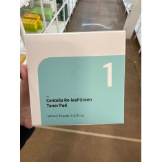 numbuzin No.1 centella re-leaf green toner pad | 6.42 fl. oz, 70 pads 1