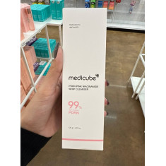 medicube PDRN pink niacinamide whip cleanser| 120g 1