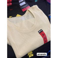 camiseta cotton cor única 2