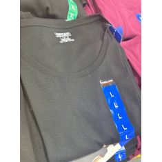 camiseta cotton cor única 5