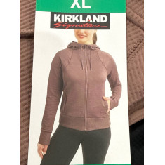 jaqueta com zíper e capuz KIRKLAND 1