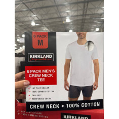 camiseta manga curta gola redonda 3 Pk