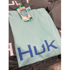 camiseta manga longa com capuz HUK 2