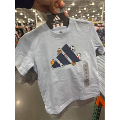 kit 3 peças 2 camisetas e 1 short ADIDAS 2