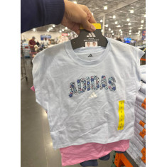 kit 3 peças 2 camisetas e 1 saia ADIDAS 2