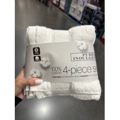 toalha de rosto kit 4 pcs 1