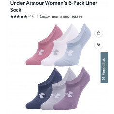 Kit 6 pares de Meias 1