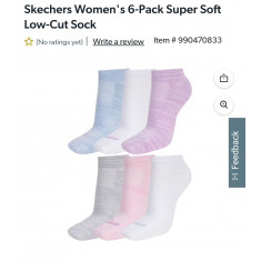 Kit 6 pares de Meias 1