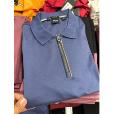 polo manga curta com zíper 3/4 1