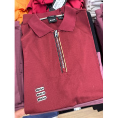 polo manga curta com zíper 3/4 2