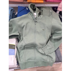 moletom Classic Fit com fleece, zíper e capuz 1