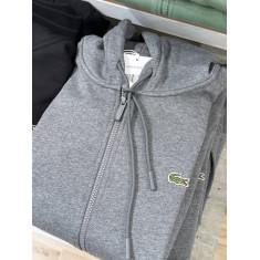 moletom Classic Fit com fleece, zíper e capuz 2