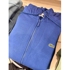 moletom Classic Fit com fleece, zíper e capuz 4