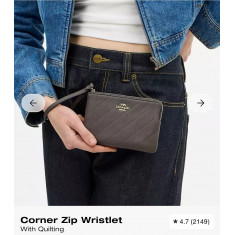 Carteira Corner Zip 6