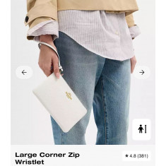 Carteira Large Corner Zip 1