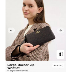 Carteira Large Corner Zip 4