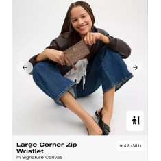 Carteira Large Corner Zip 5