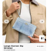 Carteira Large Corner Zip 7