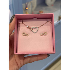 Conjunto colar e brinco 1