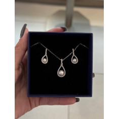 Conjunto colar e brinco 1