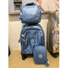 Kit Mochila New Zea + Lancheira Kichirou + Estojo 100 Pens 1