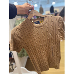 Blusa de lã manga curta 1