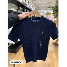 Blusa de lã manga curta 2