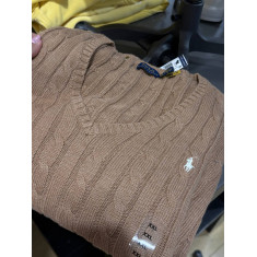 suéter manga longa gola V 4