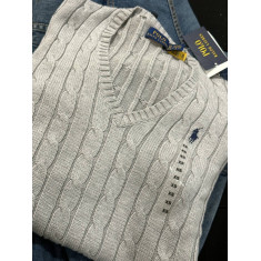 suéter manga longa gola V 7