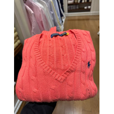 suéter manga longa gola V 12