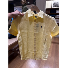 camisa classic fit de linho manga curta 1