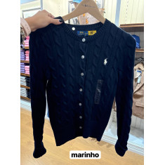 suéter manga longa gola redonda com botão 4