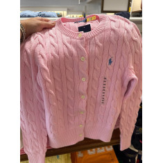 suéter manga longa gola redonda com botão 5