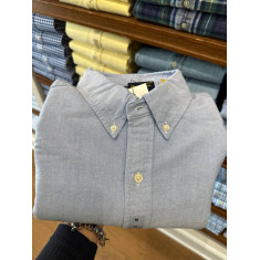 Camisa Oxford Classic Fit manga longa 4