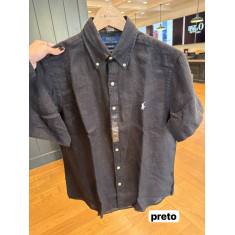 camisa manga curta classic fit linho 3